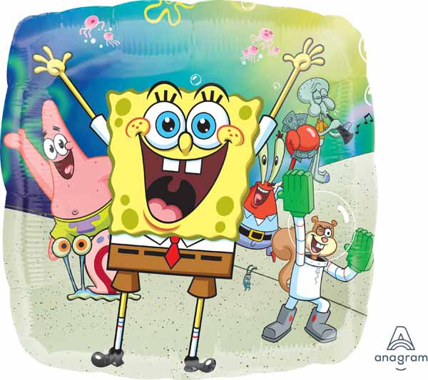 18 SpongeBob Balloon, SpongeBob Birthday Decor, SpongeBob Party, SpongeBob  Decorations, SpongeBob Theme Party, Patrick, Bikini Bottom